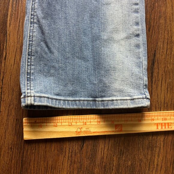 Judy Blue Bootcut Jeans Destroyed Plaid Light Wash Women’s Size 16W - Picture 11 of 12